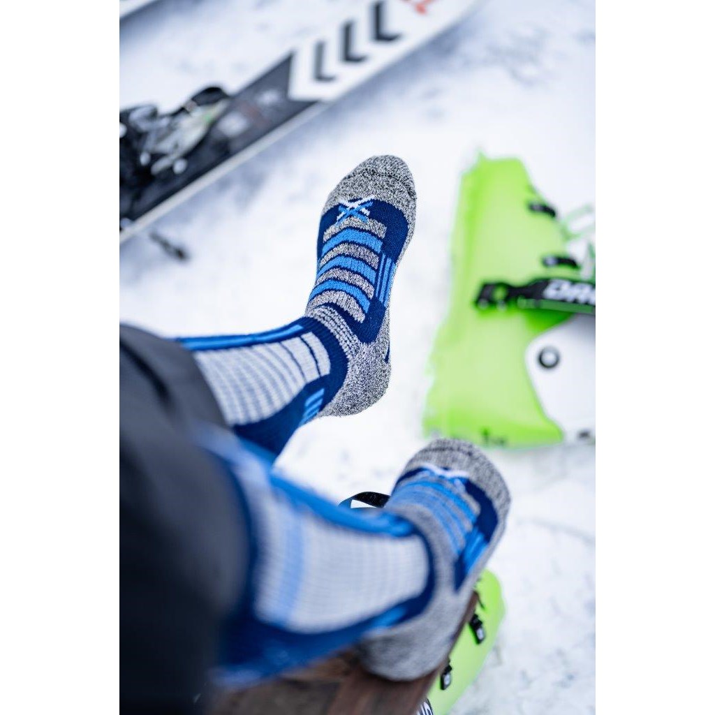 CARVING winter ski knee socks, dark blue VoXX 122222 L-11