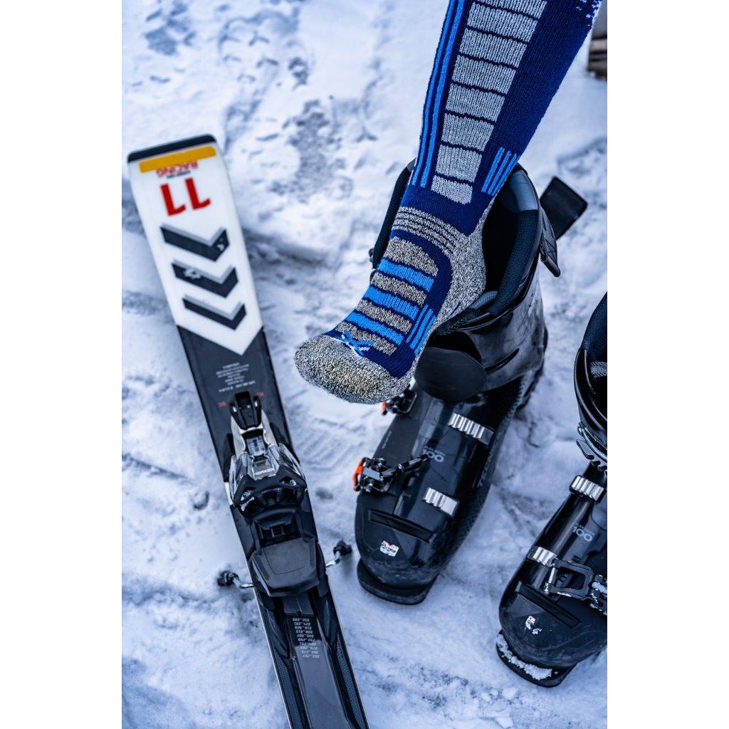 CARVING winter ski knee socks, dark blue VoXX 122222 L-11