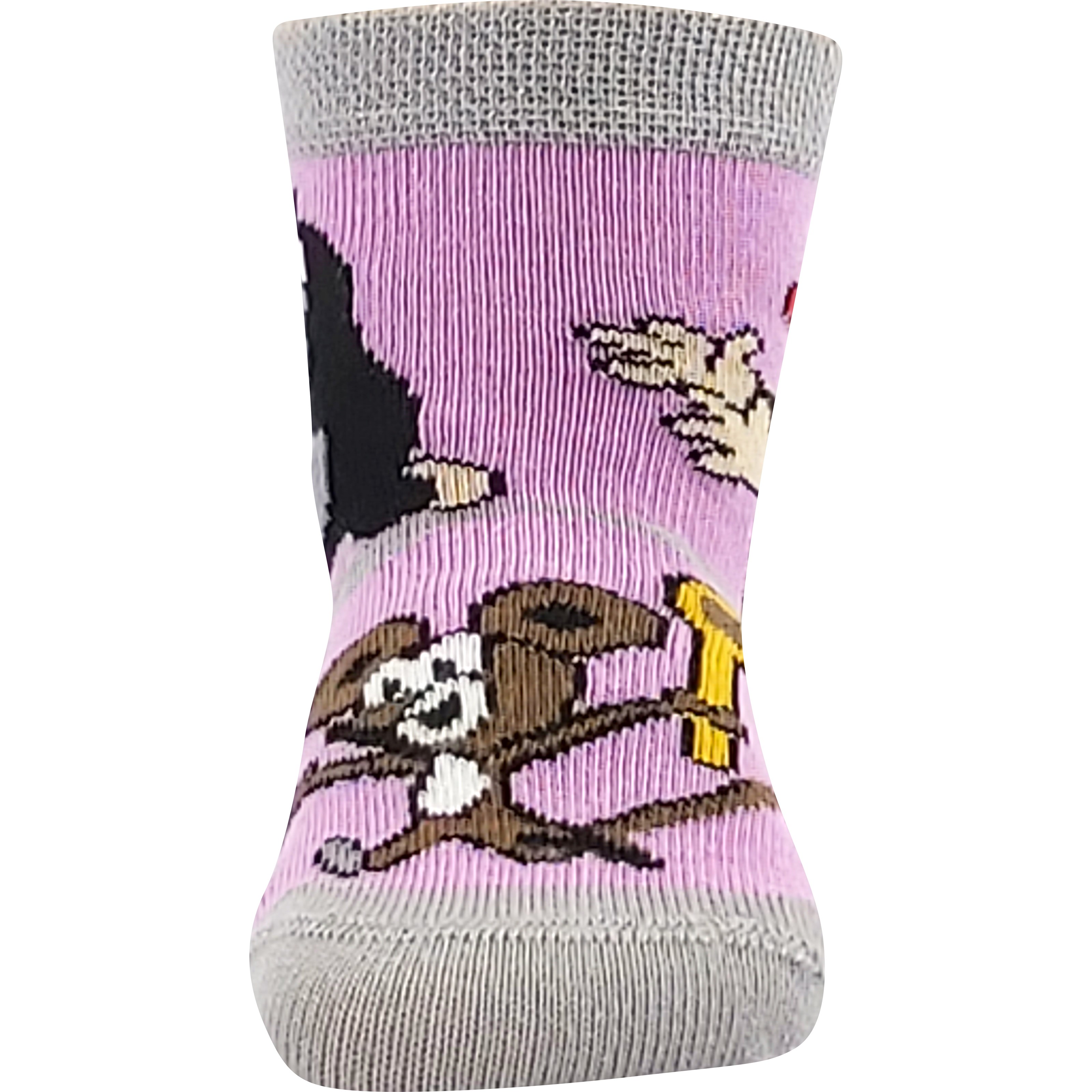 KRTEČEK picture mix baby socks for girls (3 pairs) BOMA 124906 L-11