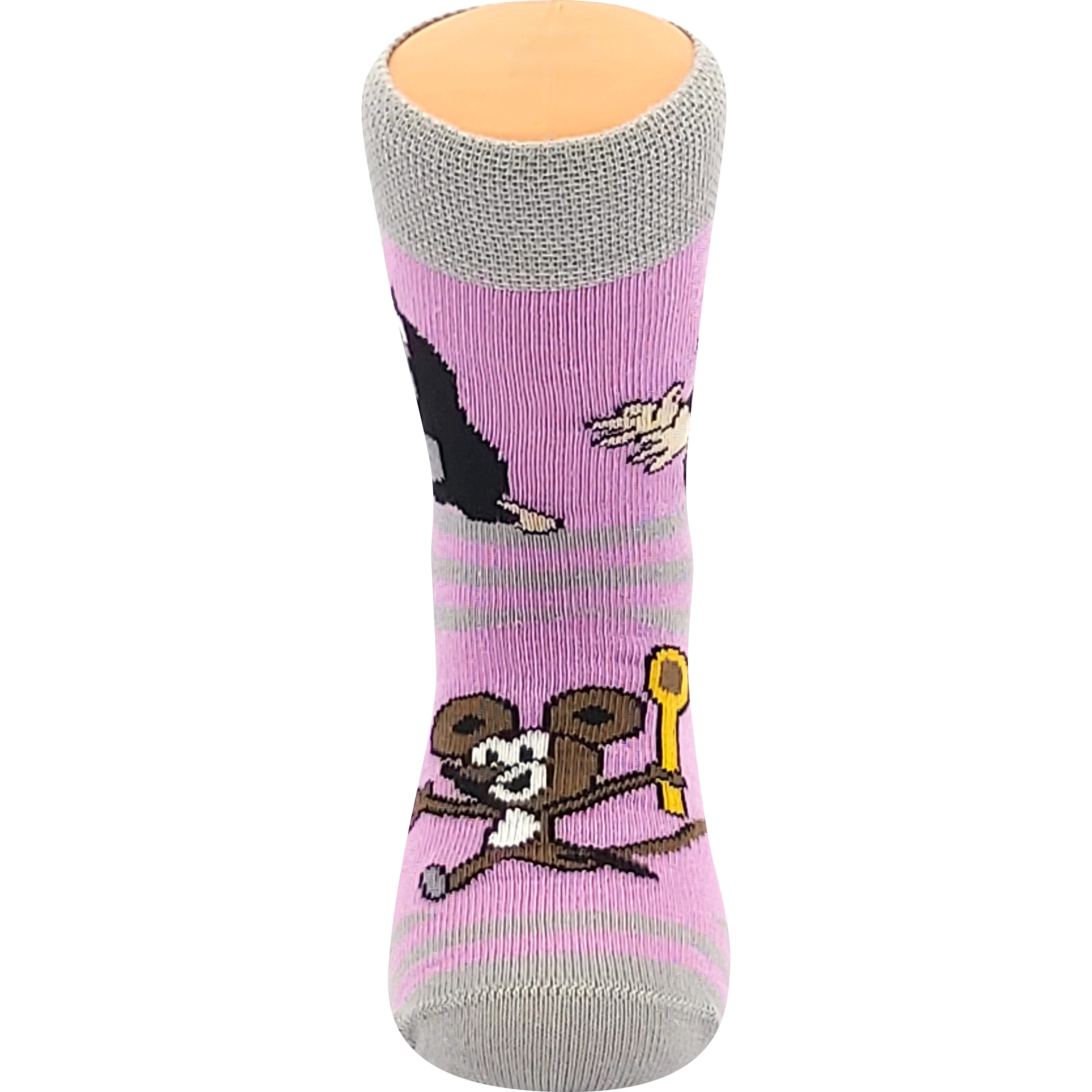 Children's socks KRTEK picture GIRLS (3 pairs) BOMA 123787 L-11