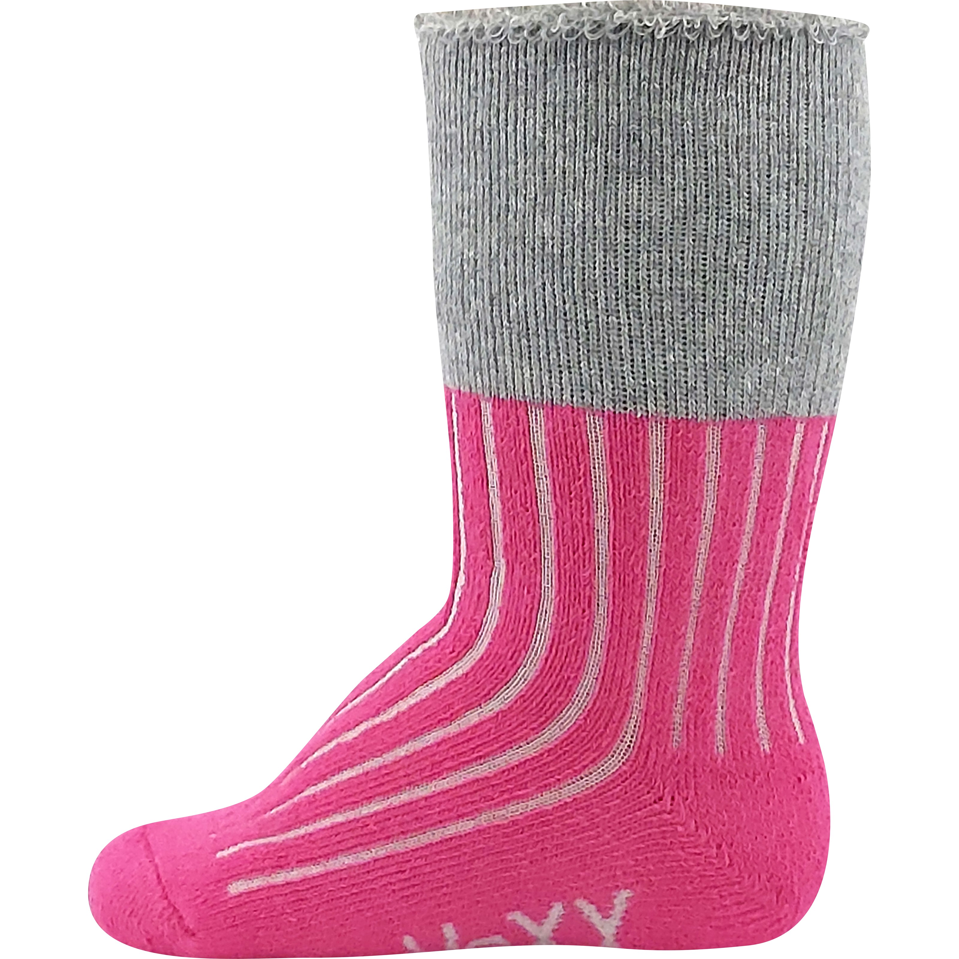 LUNIK colourful terry baby socks for girls (3 pairs) VoXX 122581 L-11