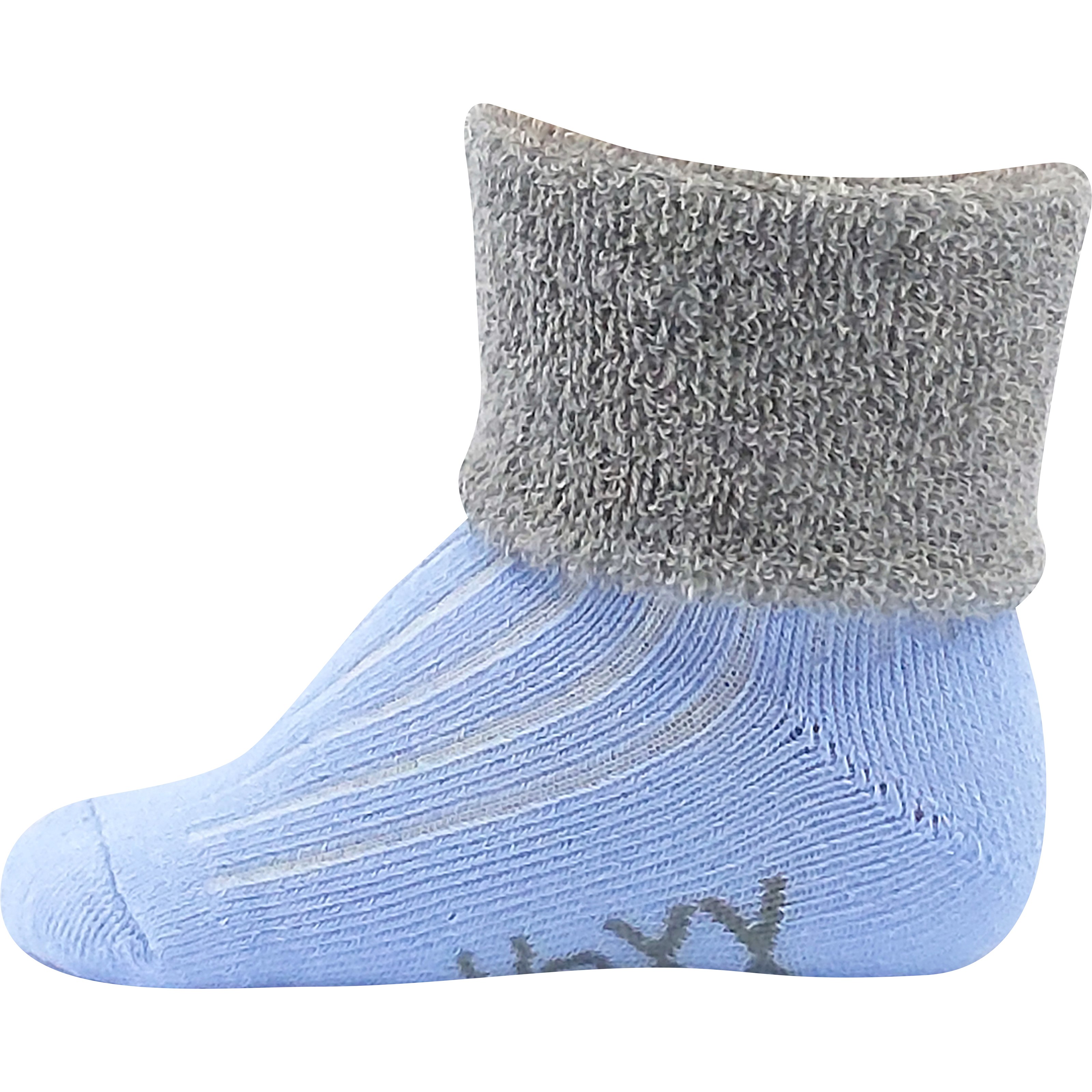 LUNIK colourful terry baby socks for boys (3 pairs) VoXX 121229 L-11