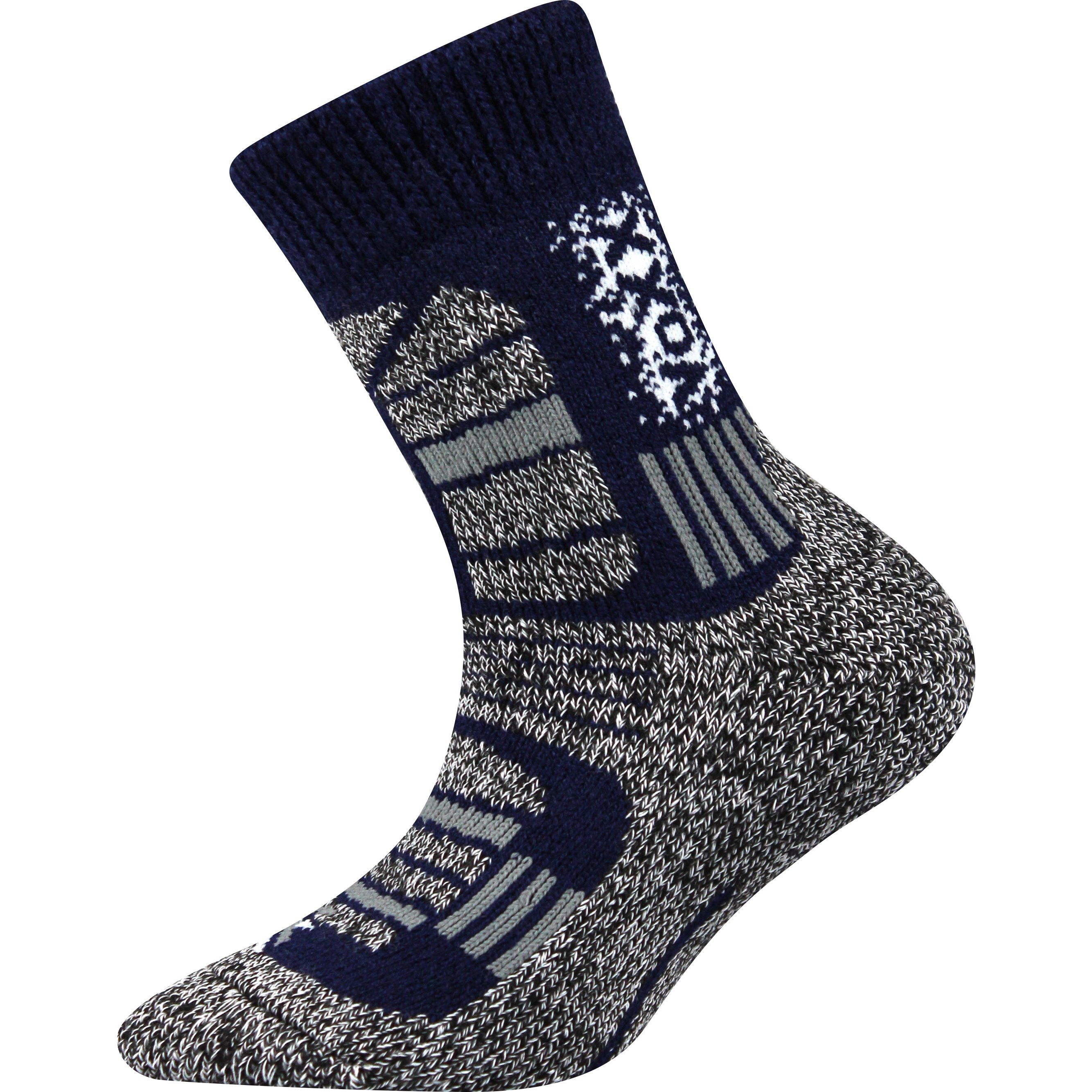 Children's winter socks TRACTION wool DARK BLUE VoXX 124165 L-11