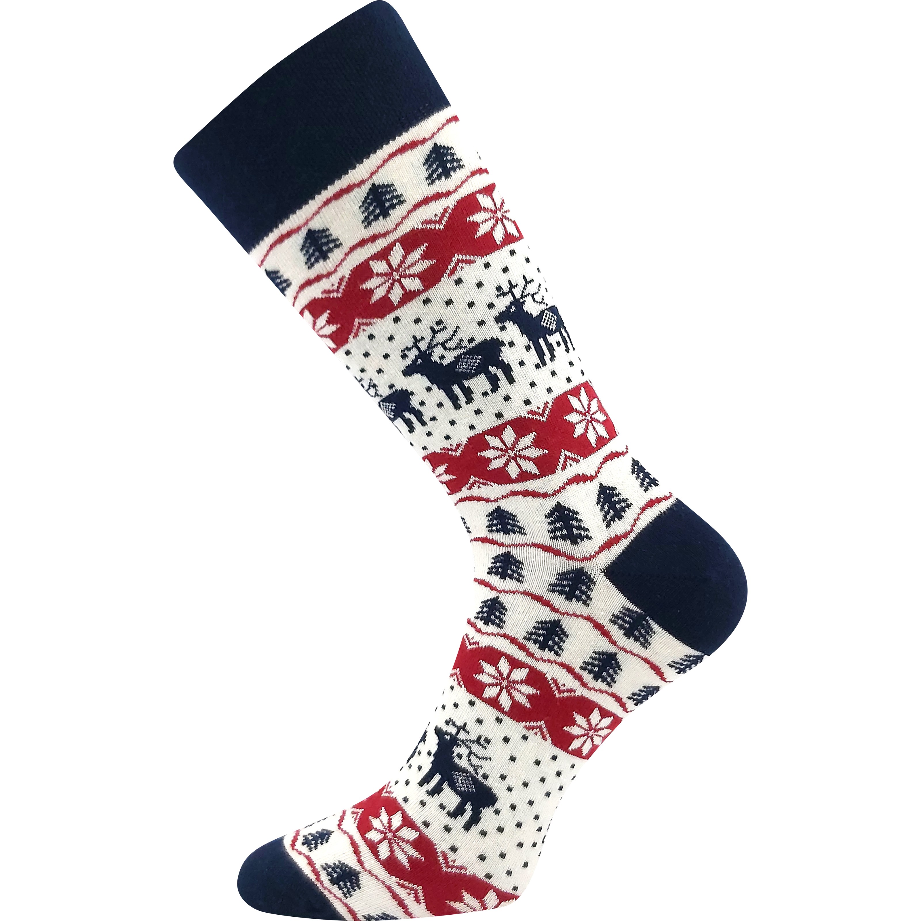 Thin socks with pictures CHRISTMAS mix C (3 pairs) BOMA 123469 L-11