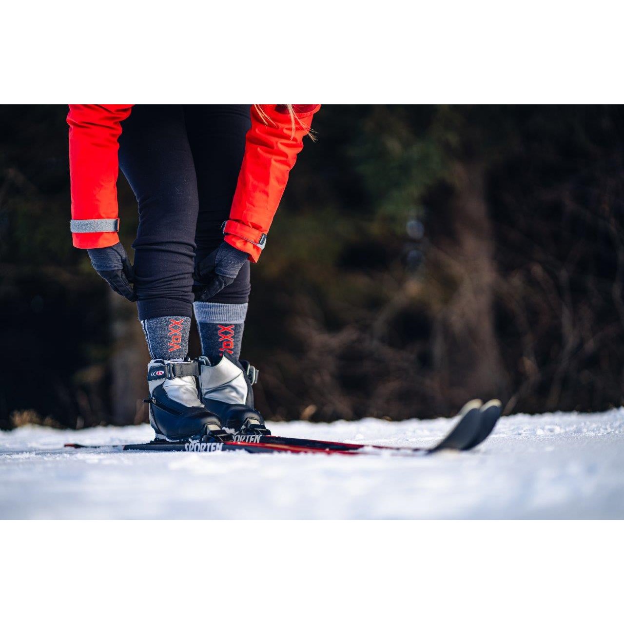 VISION merino winter thermo socks with silver LIGHT GREY VoXX 123056 L-11