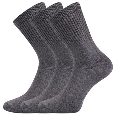 Trekking socks 012-41-39 I terry cloth DARK GREY