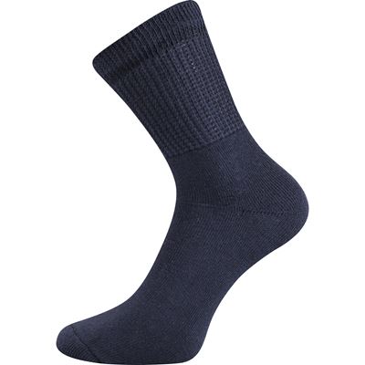 Trekking socks 012-41-39 I terry cloth DARK BLUE