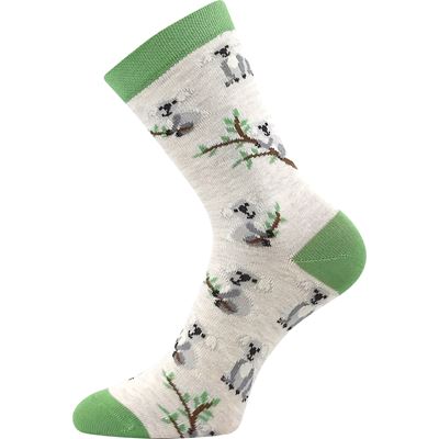 Children's socks 057-21-43 XVII with pictures GIRLS mix D (3 pairs)