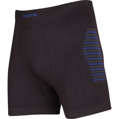 ActivePro 04 men's functional double-layer briefs, short, BLACK