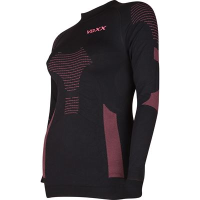 ActivePro 06 women's functional double-layer long-sleeved T-shirt BLACK