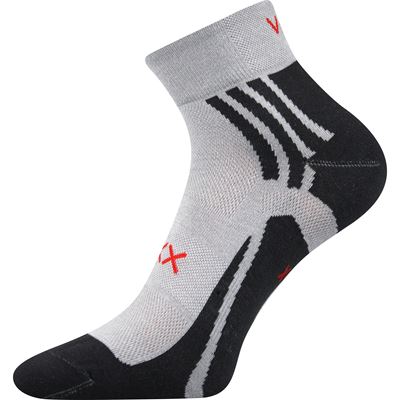 Thin ABRA socks with silver LIGHT GREY