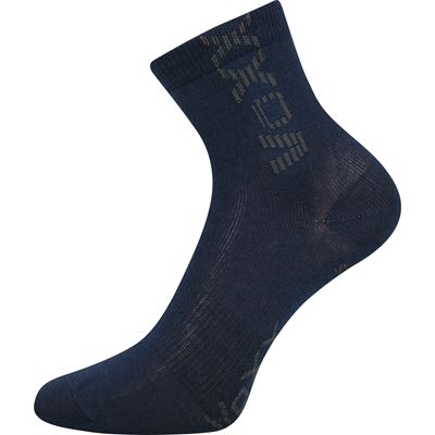 ADVENTURIK children's socks with silver DARK BLUE