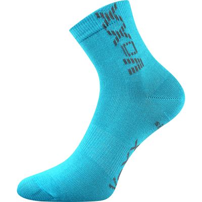 ADVENTURIK children's socks with silver TURQUOISE