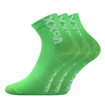 ADVENTURIK children's socks with silver LIGHT GREEN