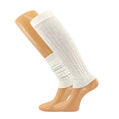 Socks - calf sleeves, sports, AEROBIC, for fitness, WHITE