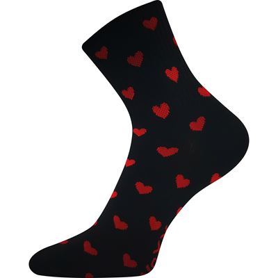 AGAPI women's summer socks with HEART designs 2