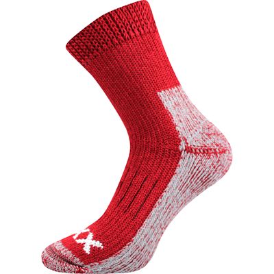 ALPIN winter thermo socks made of merino wool RUBÍNOVÉ