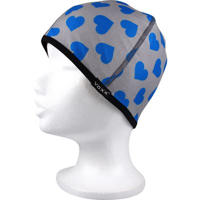 ALYAN functional reversible HEARTS cap, grey-blue