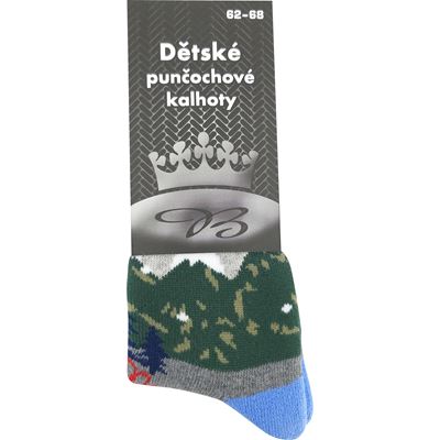 AMINA 08 extra strong BLUE baby tights