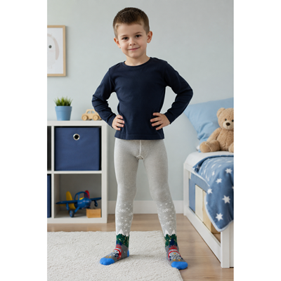 AMINA 08 extra strong BLUE baby tights BOMA 121375 2