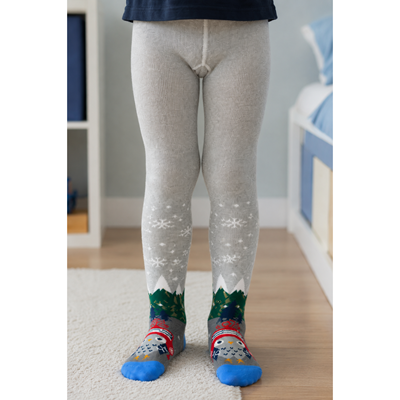 AMINA 08 extra strong BLUE baby tights