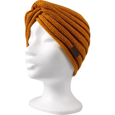 Women's knitted headband ANTARA mustard