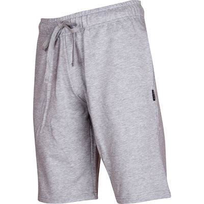 APOLLO men's cotton shorts, grey melange