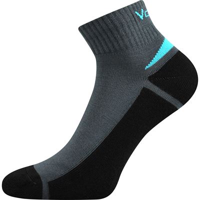 ASTON sports socks with silver ions DARK GREY
