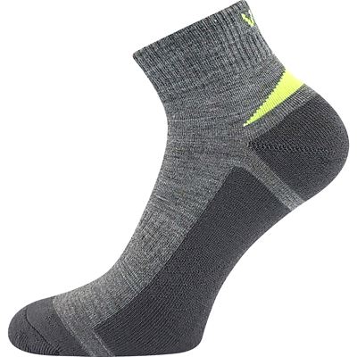 ASTON sports socks with silver ions LIGHT GREY