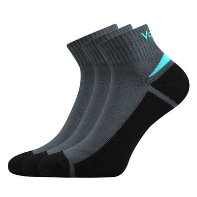ASTON sports socks with silver ions DARK GREY