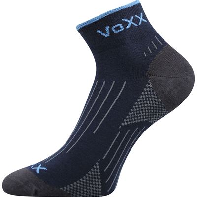 AZUL dark blue thin sports socks
