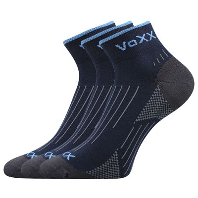 AZUL dark blue thin sports socks
