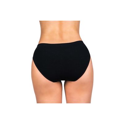 Women's panties BAMBOO SEAMLESS 001 bamboo BLACK (black)