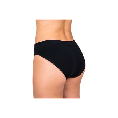 Women's panties BAMBOO SEAMLESS 001 bamboo BLACK (black)