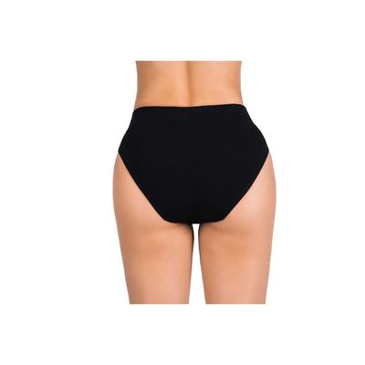 Women's panties BAMBOO SEAMLESS 002 bamboo BLACK (black)