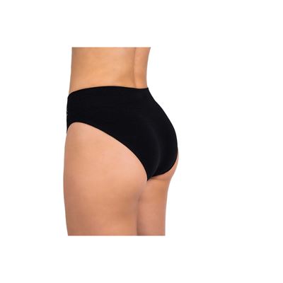 Women's panties BAMBOO SEAMLESS 002 bamboo BLACK (black)