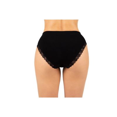 Women's panties BAMBOO SEAMLESS 003 bamboo BLACK (black)