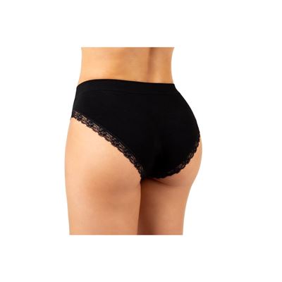 Women's panties BAMBOO SEAMLESS 003 bamboo BLACK (black)