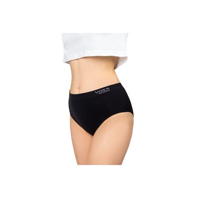 Women's panties BAMBOO SEAMLESS 004 bamboo BLACK (black)