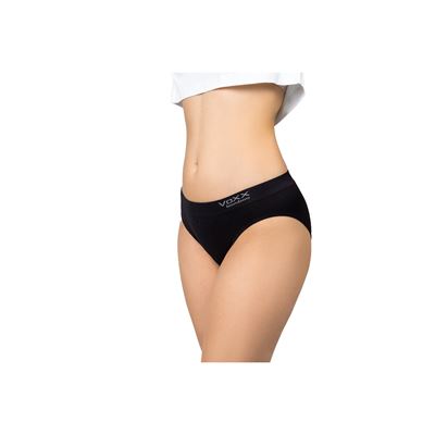 Women's panties BAMBOO SEAMLESS 005 bamboo BLACK (black)