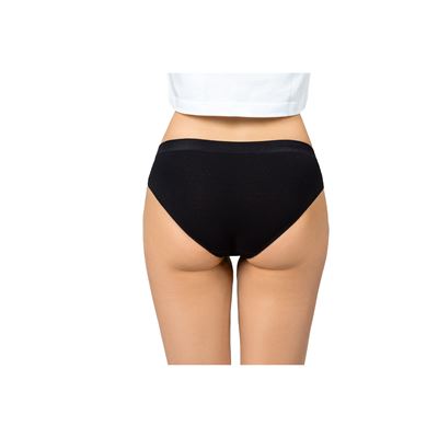 Women's panties BAMBOO SEAMLESS 005 bamboo BLACK (black)