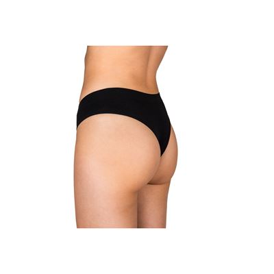 Women's panties BAMBOO SEAMLESS 006 bamboo BLACK (black)
