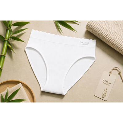 Women's BAMBOO SEAMLESS 007 bamboo panties WHITE