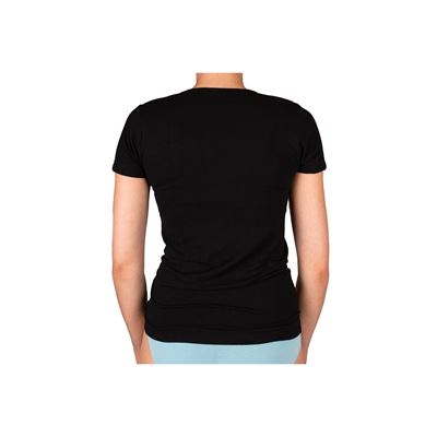 Women's bamboo undershirt BAMBOO SEAMLESS 014 seamless BLACK (black)