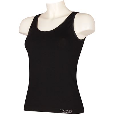 Women's bamboo camisole BAMBOO SEAMLESS 011 seamless BLACK (black)