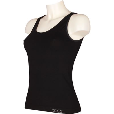 Women's bamboo camisole BAMBOO SEAMLESS 011 seamless BLACK (black)