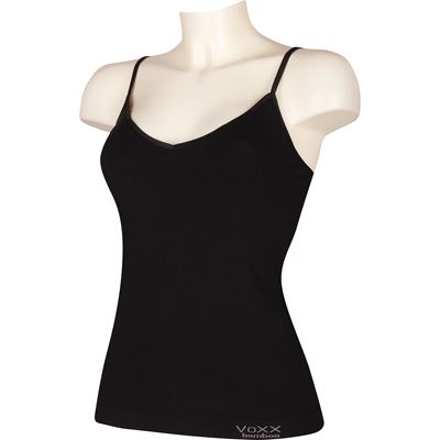 Women's bamboo camisole BAMBOO SEAMLESS 013 seamless BLACK (black)