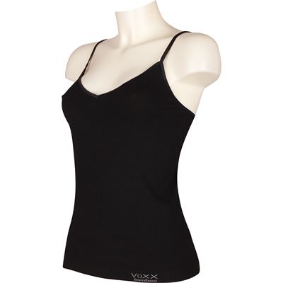 Women's bamboo camisole BAMBOO SEAMLESS 013 seamless BLACK (black)