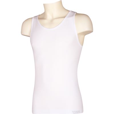 Men's bamboo undershirt BAMBOO SEAMLESS 020 seamless WHITE (white)