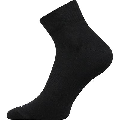 Cotton sports socks BADDY B 3 pairs BLACK